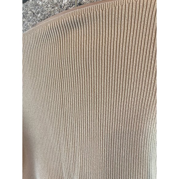 Lauren Ralph Lauren Ribbed Knit Beige Sweater Large - Picture 9 of 9